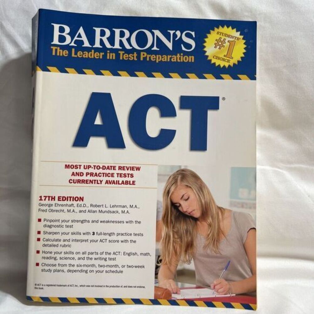 Barron's ACT, 17th Edition by Frederick Obrecht M.A., George Ehrenhaft Ed.D.,...